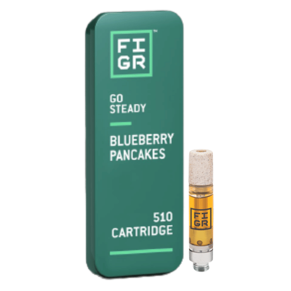 Extracts Inhaled - MB - FIGR Go Steady Blueberry Pancakes THC 510 Vape Cartridge - Format: - FIGR