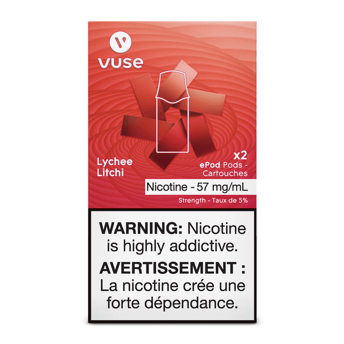 Vaping Supplies - Vuse - ePOD - Lychee - Vuse