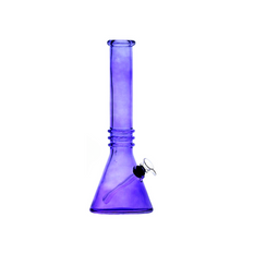Glass Bong  Triple Ring Beaker 12" - Unbranded