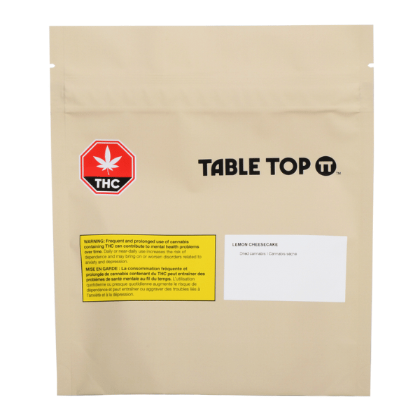 Dried Cannabis - SK - Table Top Lemon Cheesecake Flower - Format: - Table Top