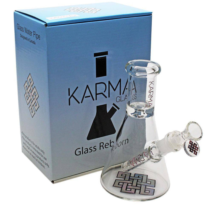Glass Bong Good Karma 7" Mini Beaker - Karma