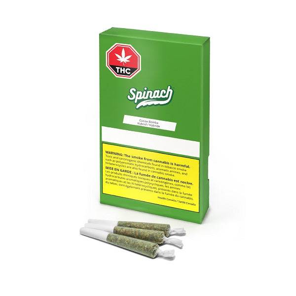 Dried Cannabis - MB - Spinach Cocoa Bomba Pre-Roll - Format: - Spinach