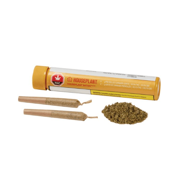 Dried Cannabis - MB - Houseplant Sativa Pre-Roll - Grams: - Houseplant
