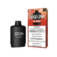 Federal *EXCISED* RTL - Nicotine Pod STLTH LOOP 25K Rich Tobacco