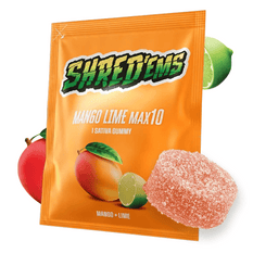 Edibles Solids - MB - Shred'Ems Mango Lime MAX10 Gummy - Format: