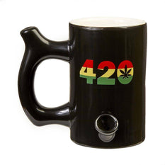 Ceramic 420 Mug Pipe Large - Roasted and Toasted