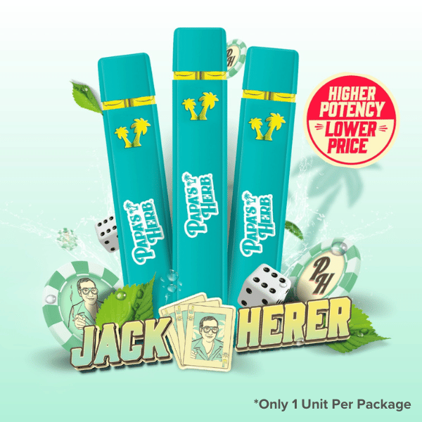 【Sativa】 Jack Herer 1ml CBD 12 JACK HERER(1GR) CBD < 25% - Flower Farm
