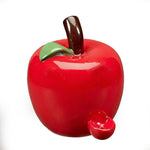 Apple Shaped Ceramic Pipe - Roasted and Toasted