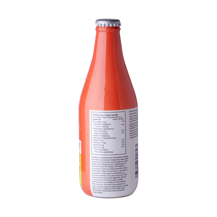 Edibles Non-Solids - AB - Little Victory Sparkling Blood Orange 1-1 THC-CBD 2.5mg Beverage - Format: - Little Victory