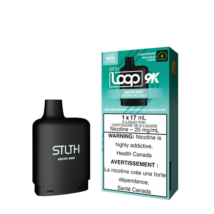 RTL - STLTH Loop 2 9K Pod Artic Mint - STLTH