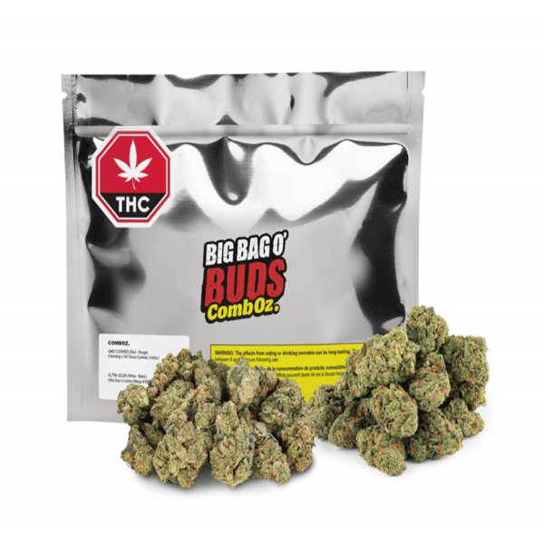 Dried Cannabis - SK - Big Bag O' Buds CombOz GMO & Ultra Sour Flower - Format: - Big Bag O' Buds