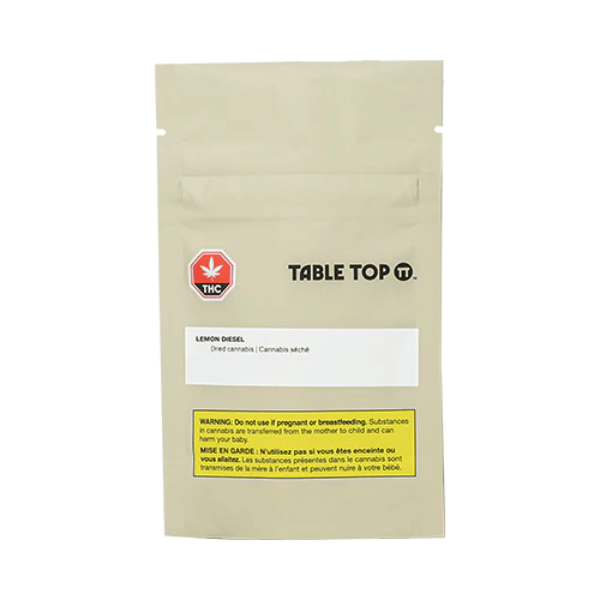 Dried Cannabis - SK - Table Top Lemon Diesel Flower - Format: - Table Top