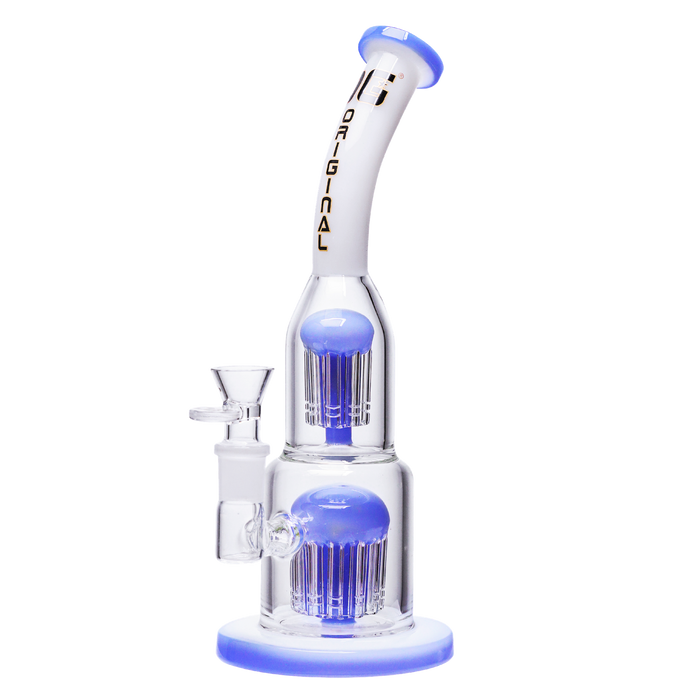 Glass Bong OG Double Tree Perc 12" - OG