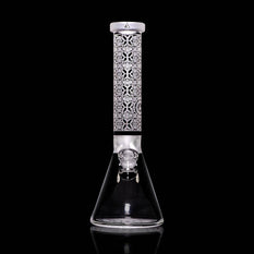 Glass Bong - Milkyway 15" 9mm X-Morphic Beaker - Milkyway