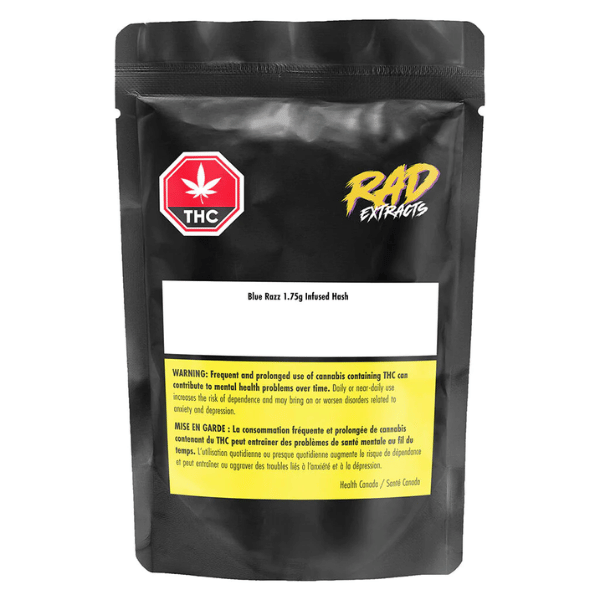 Extracts Inhaled - SK - RAD Blue Razz Infused Hash - Format ...