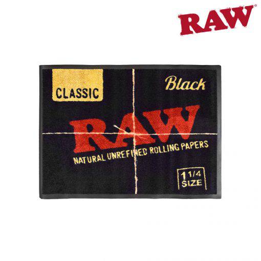 Raw Black Doormat Small - Raw