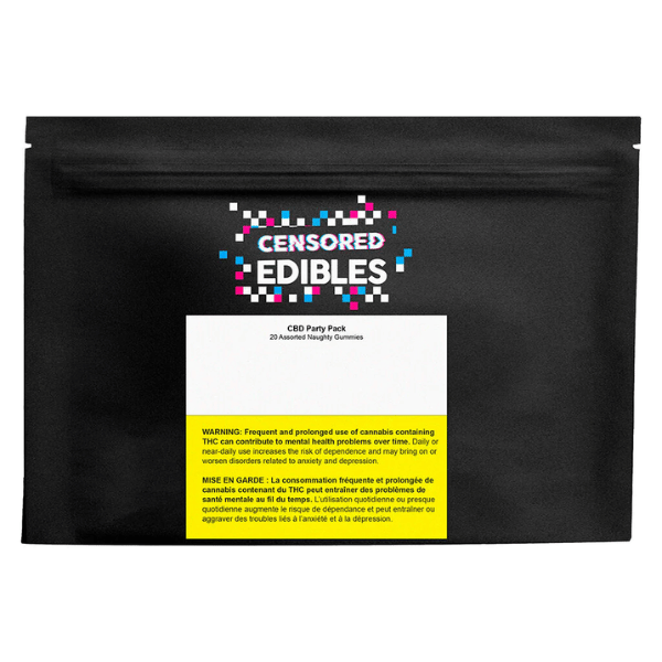 Edibles Solids - MB - Censored Edibles CBD Party Pack Gummies - Format: - Censored Edibles
