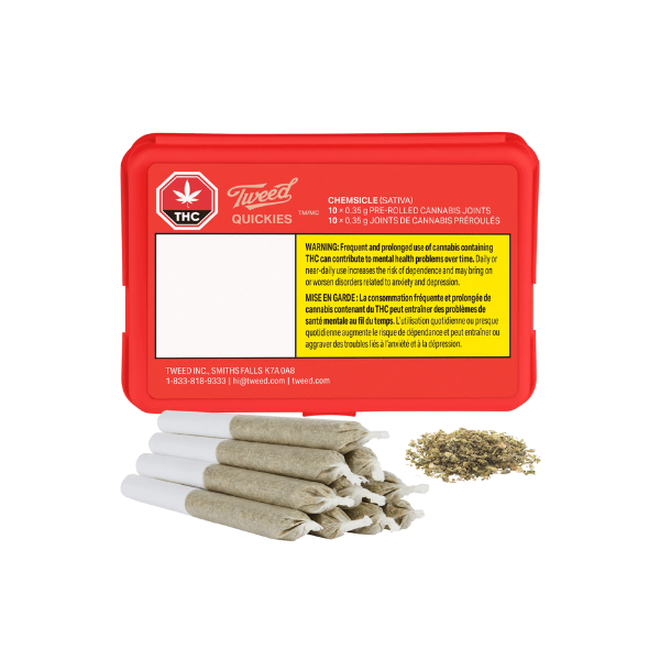 Dried Cannabis - SK - Tweed Quickies Chemsicle Pre-Roll - Format: - Tweed