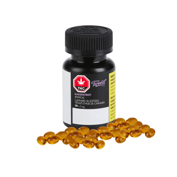 Extracts Ingested - SK - Tweed Bakerstreet THC Gelcaps - Format ...