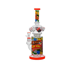Glass Bong Cheech Glass Feeling Lucky 13" - Cheech Glass