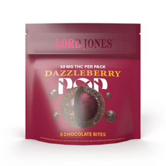 Edibles Solids - MB - Lord Jones Dazzleberry Pop THC Dark Chocolate - Format: - Lord Jones