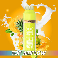 RTL - Mr Fog Max Air Disposable Vape Banana Tropical Whip 2500 Puffs - Mr Fog