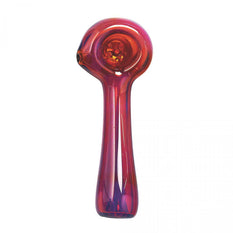 Red Eye Glass - 4.5" Spoon Hand Pipe - Red Eye Glass