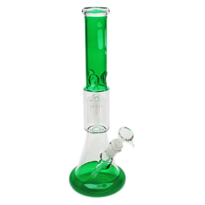 Glass Bong - 14" Beaker Tree Perk - Infyniti