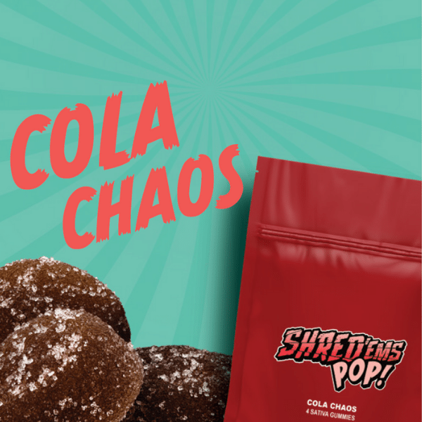Edibles Solids - MB - Shred'Ems POP! Cola Chaos THC Gummies - Format: - Shred'Ems
