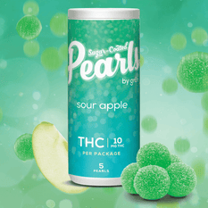 Edibles Solids - MB - Pearls by GRON Sour Apple THC Gummies - Format: - Pearls by GRON