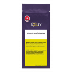 Extracts Inhaled - SK - Roilty Aristocratic Apple THC 510 Vape Cartridge - Format: - Roilty