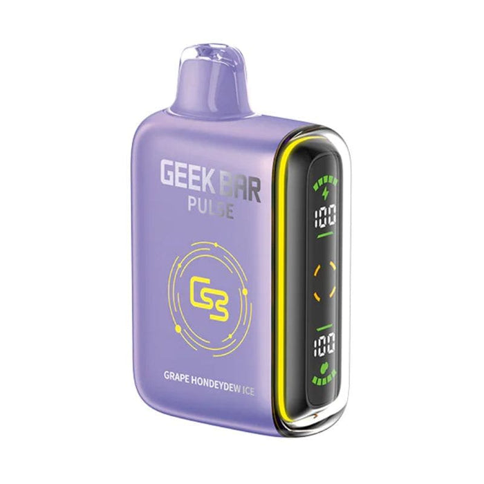 *EXCISED* RTL - Disposable Vape Geek Bar Pulse Grape Honeydew Ice 16ml - Geek Bar