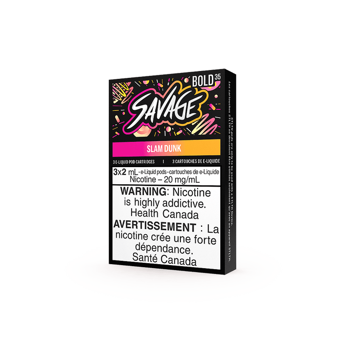 *EXCISED* STLTH Savage Pod 3-Pack - Slam Dunk + Bold - STLTH