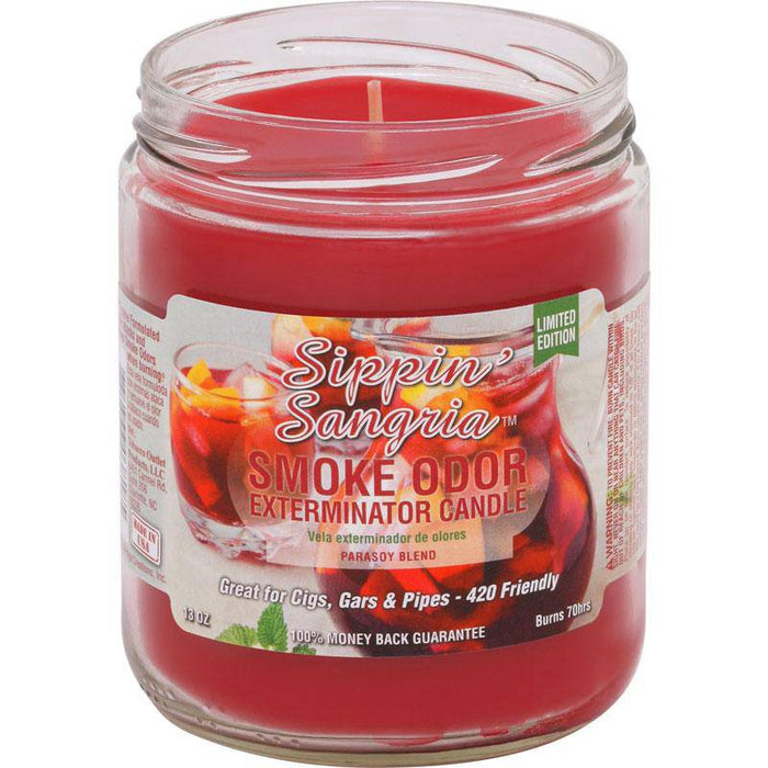 Smoke Odor Candle 13oz Limited Edition Sippin Sangria - Smoke Odor