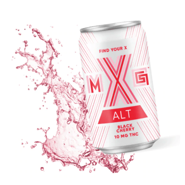 Edibles Non-Solids - MB - XMG ALT Black Cherry Sparkling THC Beverage - Format: - XMG