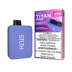 *EXCISED* RTL - Disposable Vape STLTH Titan Pro Quad Berry Ice