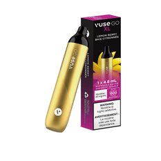 Vaping Supplies - Vuse Go XL Disposable Lemon Berry - Vuse