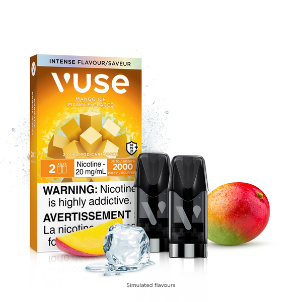 Federal *EXCISED* - Vuse ePOD 2PK Mango Ice 20mg