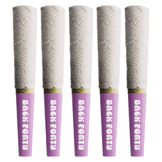 Extracts Inhaled - MB - Back Forty Frosted Icicles Grape Infused Pre-Roll - Format: