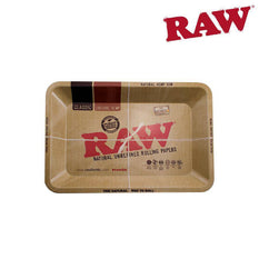 Rolling Tray RAW Metal Mini 7.2" x 5" x0.88" - Raw