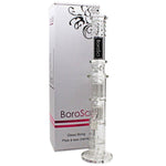 BoroSci 22" Triple Perk Double Tree, Honeycomb Bong - BoroSci