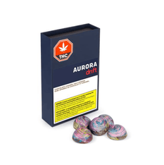 Edibles Solids - SK - Aurora Drift Caramel Half Moons THC Chocolate - Format: - Aurora Drift