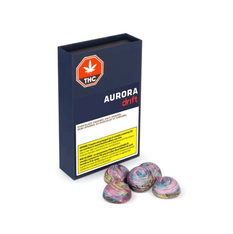Edibles Solids - MB - Aurora Drift Caramel Half Moons THC Chocolate - Format: - Aurora Drift
