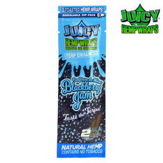 RTL - Hemp Wraps Terp Enhanced Juicy Jay Blackberry Jam - Juicy Jay