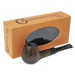 Wooden Pipe Genuine Pipe Co Dark Lumberman Style - Genuine Pipe Co.