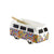 Ash Tray Ceramic Roast and Toast Bus Flower Burst - Roasted and Toasted