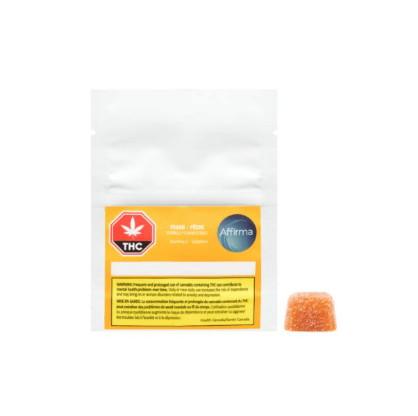 Edibles Solids - AB - Affirma Peach THC Gummies - Format: - Affirma