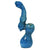 Glass Bubbler Genuine Pipe Co 6" Stand Up Fossil - Genuine Pipe Co.