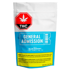 Edibles Solids - SK - General Admission Blue Rocket THC Gummies - Format: - General Admission