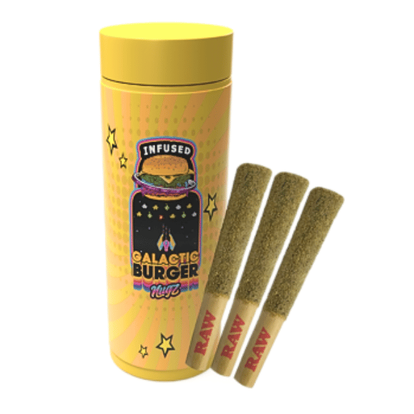 Extracts Inhaled - SK - Nugz Galactic Burger Infused Pre-Roll - Format: